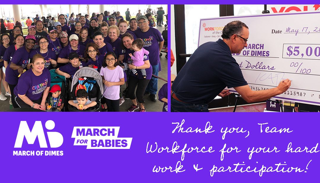 Workforce Solutions Raises Thousands of Dollars for March of Dimes – 2019