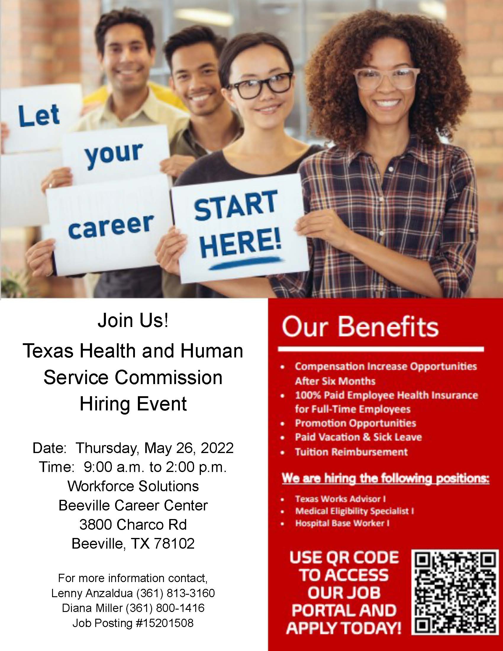 Texas Health And Human Service Commission Hiring Event Workforce 