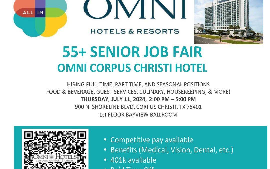 Omni Hotel Job Fair for Seniors (Ages 55+)