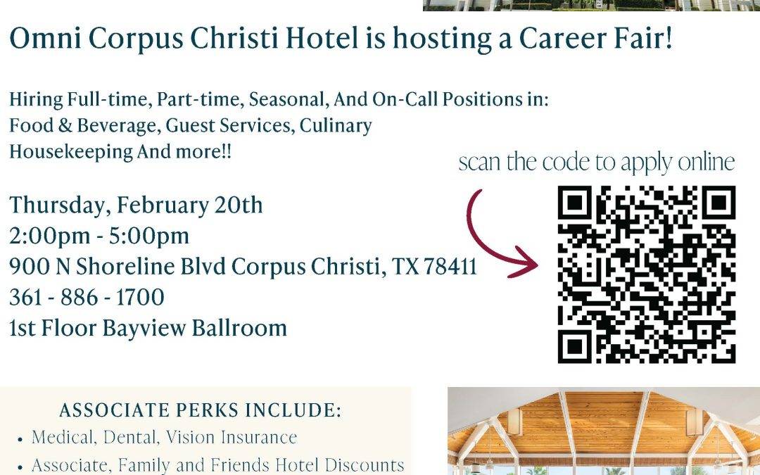 Omni Corpus Christi Hotel Career Fair