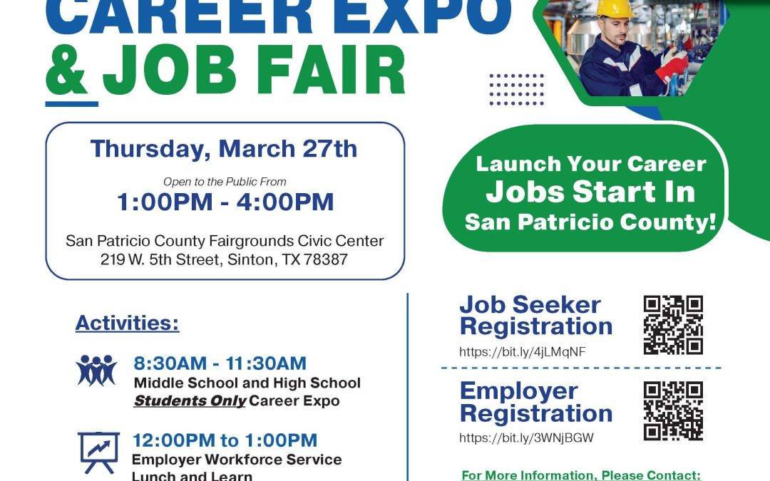 San Patricio EDC – Skills, Trades & Public Service Career Expo and Job Fair 2025